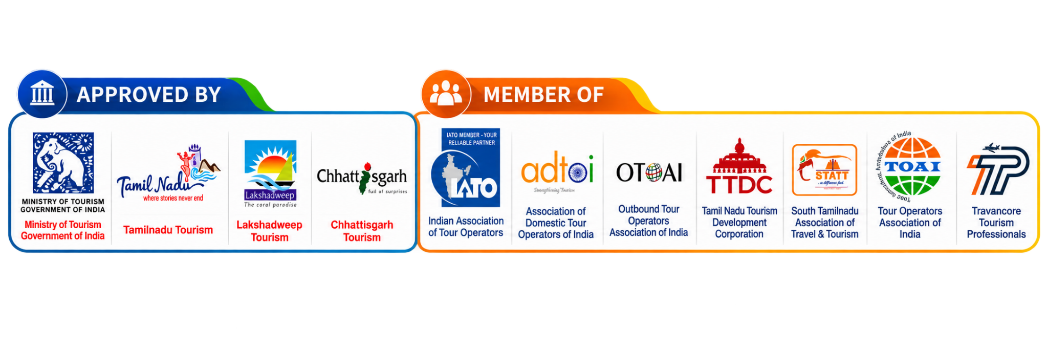 GA Holidays affiliations and memberships